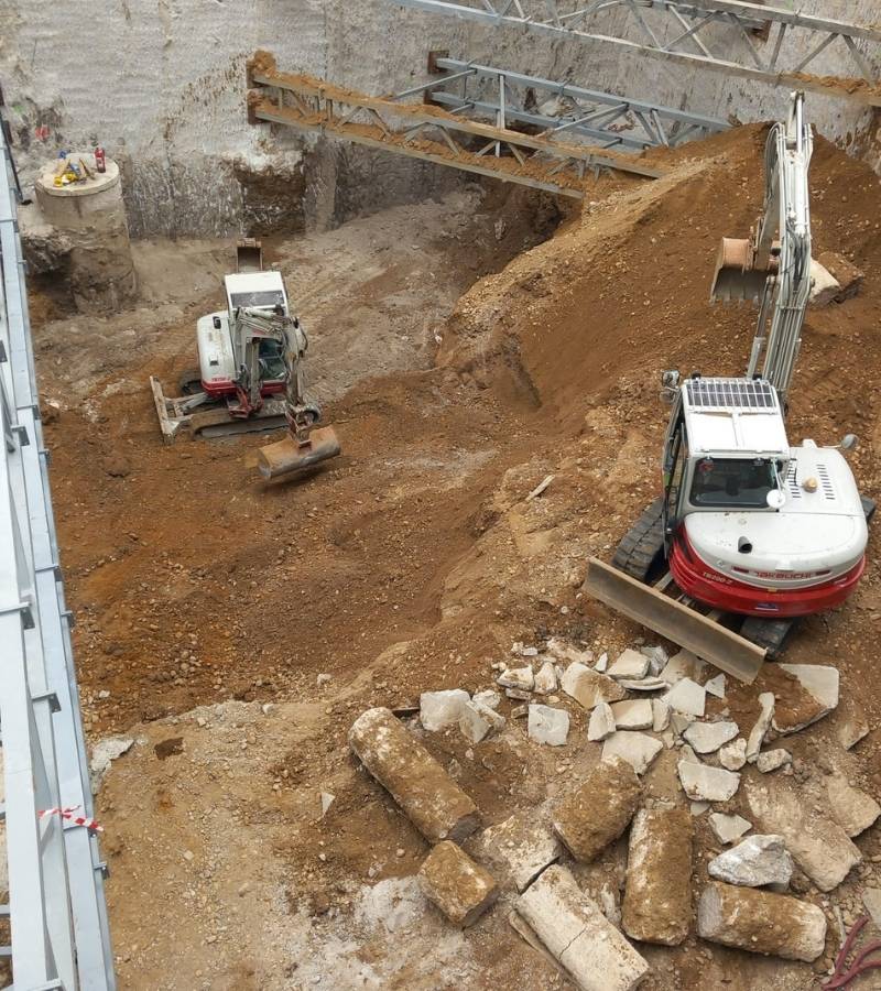 excavaciones en Sevilla
